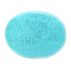 30*40cm Anti-Skid Fluffy Shaggy Area Rug Home Room Carpet Floor Mats Bedroom Bathroom Floor Door Mat shag rugs