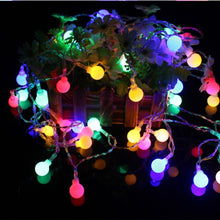 Load image into Gallery viewer, 1.5M 10led Garland AA Battery LED Rose Christmas Lights Holiday String Lights Valentine Wedding Decoration Flower Bulbs LED Lamp