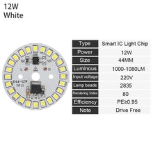 Load image into Gallery viewer, 2019 Hot Sale DIY LED Bulb Lamp SMD 15W 12W 9W 7W 5W 3W Light Chip AC220V Input Smart IC LED Bean For Bulb Light White Dropship