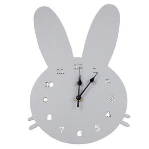 Nordic Stylish Wall Clock Silent Bedroom Kids Wall Clock for Children Room Decoration Chambre Enfant Children Decoration ZX50WC