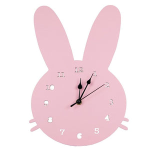 Nordic Stylish Wall Clock Silent Bedroom Kids Wall Clock for Children Room Decoration Chambre Enfant Children Decoration ZX50WC