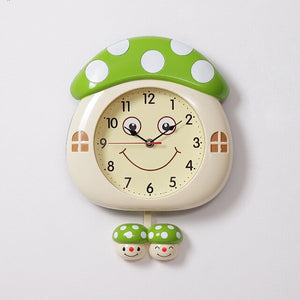 Cartoon Creative Wall Clock Children Room Living Room Wall Clock Modern Design Decoration Chambre Enfant Home Watch ZX50WC