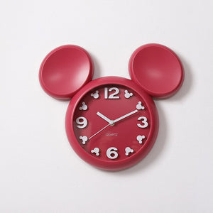 Cartoon Creative Wall Clock Children Room Living Room Wall Clock Modern Design Decoration Chambre Enfant Home Watch ZX50WC