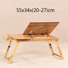 Load image into Gallery viewer, Ordinateur Portable Lap Bureau Meuble Tafelkleed Tafel Mesa Escritorio De Oficina Bambu Laptop Stand Study Desk Computer Table