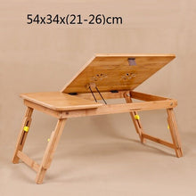 Load image into Gallery viewer, Ordinateur Portable Lap Bureau Meuble Tafelkleed Tafel Mesa Escritorio De Oficina Bambu Laptop Stand Study Desk Computer Table