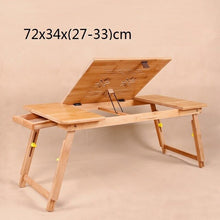 Load image into Gallery viewer, Ordinateur Portable Lap Bureau Meuble Tafelkleed Tafel Mesa Escritorio De Oficina Bambu Laptop Stand Study Desk Computer Table