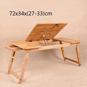 Ordinateur Portable Lap Bureau Meuble Tafelkleed Tafel Mesa Escritorio De Oficina Bambu Laptop Stand Study Desk Computer Table