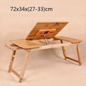 Ordinateur Portable Lap Bureau Meuble Tafelkleed Tafel Mesa Escritorio De Oficina Bambu Laptop Stand Study Desk Computer Table