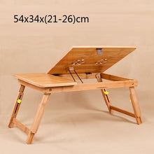 Load image into Gallery viewer, Ordinateur Portable Lap Bureau Meuble Tafelkleed Tafel Mesa Escritorio De Oficina Bambu Laptop Stand Study Desk Computer Table