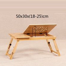 Load image into Gallery viewer, Ordinateur Portable Lap Bureau Meuble Tafelkleed Tafel Mesa Escritorio De Oficina Bambu Laptop Stand Study Desk Computer Table