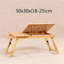 Load image into Gallery viewer, Ordinateur Portable Lap Bureau Meuble Tafelkleed Tafel Mesa Escritorio De Oficina Bambu Laptop Stand Study Desk Computer Table