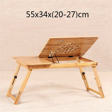 Load image into Gallery viewer, Ordinateur Portable Lap Bureau Meuble Tafelkleed Tafel Mesa Escritorio De Oficina Bambu Laptop Stand Study Desk Computer Table