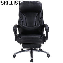 Load image into Gallery viewer, Sedia Chaise De Bureau Ordinateur Taburete Armchair Ergonomic Fotel Biurowy Leather Silla Gaming Cadeira Poltrona Office Chair