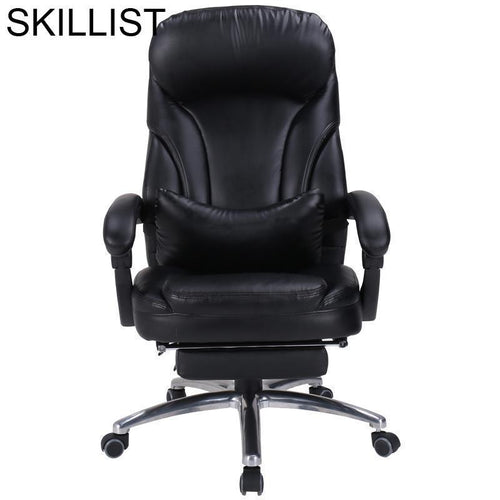 Sedia Chaise De Bureau Ordinateur Taburete Armchair Ergonomic Fotel Biurowy Leather Silla Gaming Cadeira Poltrona Office Chair