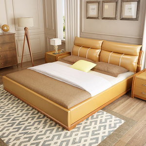 1.8m Double Bed Tatami Room Master Bed Bedrooms Simple Modern Bed #CE-101