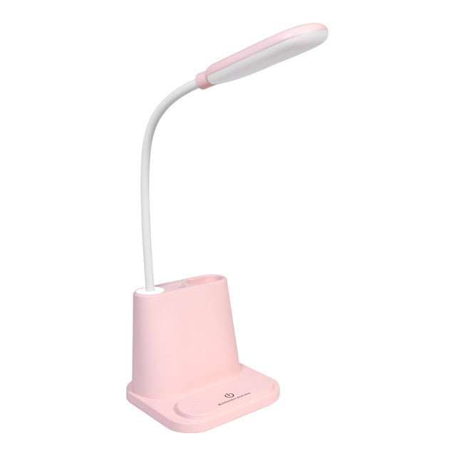 0-100% Touch Dimmable Led Table Lamp USB Rechargeable Adjustment for Children Kids Reading Study Bedside Bedroom Living Room