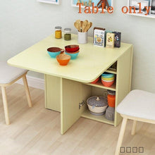 Load image into Gallery viewer, Marmol Piknik Masa Sandalye Eet Tafel Redonda Comedores Mueble Retro Wooden Folding Desk Bureau Mesa Comedor Dining Table