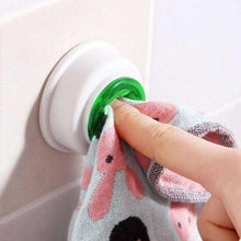 Load image into Gallery viewer, 1Pc wall shelf Wash cloth clip holder clip dishclout storage rack bath room storage towel hanger for Kitchen Supplies